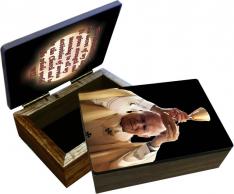 St. John Paul II Raising Chalice Keepsake Box
