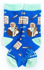 Socks: St. Catherine of Siena, polyester adult crew