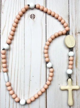 Orange And Cream Chews Life Rosary Limited Edition All Souls Collection Clr Mer 016