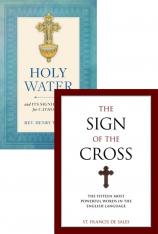 Holy Water and the Sign of the Cross Set