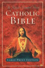 RSV Catholic Bible Large Print Edition Indexed