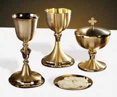 Chalice Ciborium & Common Cup Set