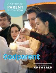 Catholic Parent Know-How How to Be a Godparent Revised Pamphlet (50 Pack)