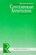 Ignatian Exercises: Contemporary Annotations