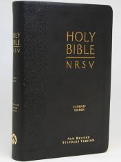 NRSV Catholic Presentation Bible (Imitation Leather Black)